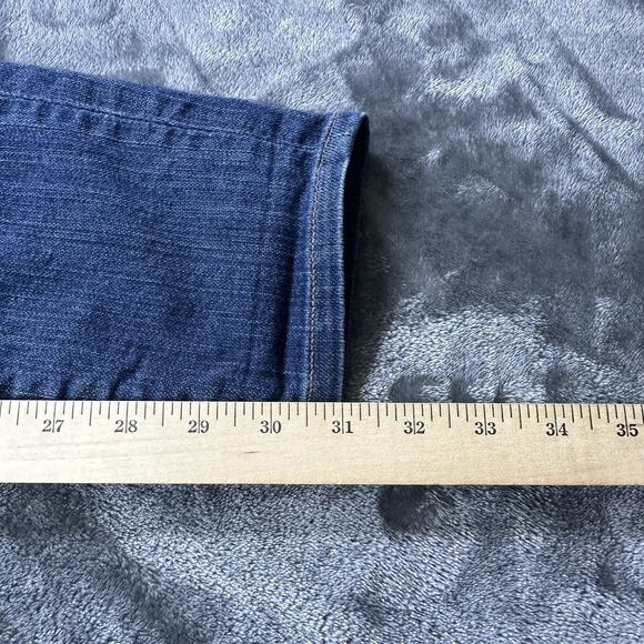 Ann Taylor Loft Outlet Modern Skinny Jeans Womens 2 Blue Dark Denim‎ Stretch - Picture 12 of 13
